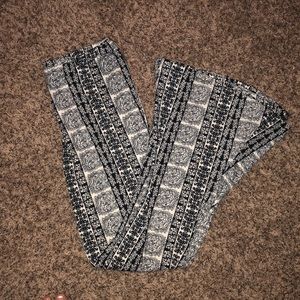 Boho flare pants